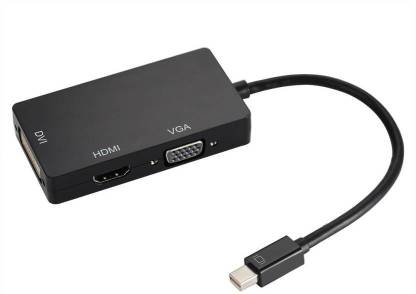 Smart Tech  TV-out Cable 3 in 1 Thunderbolt Mini DisplayPort to HDMI VGA