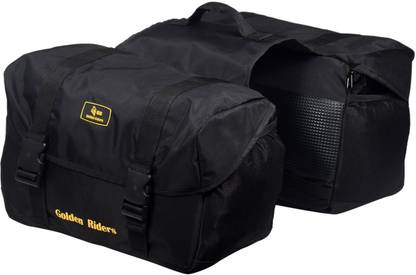 Golden Riders Saddlebag Mini-48 Double-side Black Fabric Motorbike Saddlebag
