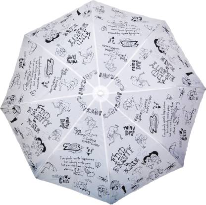 Cheeky Chunk Girls Rain Doodle Umbrella