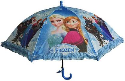 DISNEY Frozen Blue Umbrella