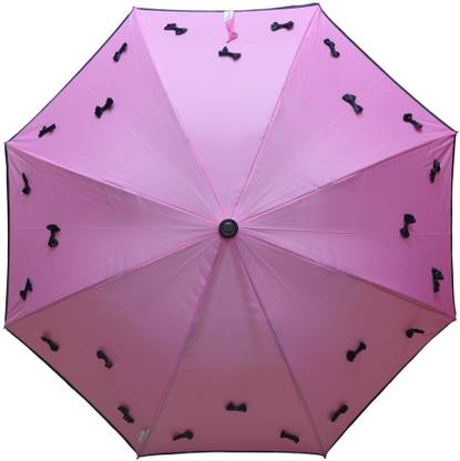 Murano Stright Pink Color Stylish Bow _400167_A Umbrella