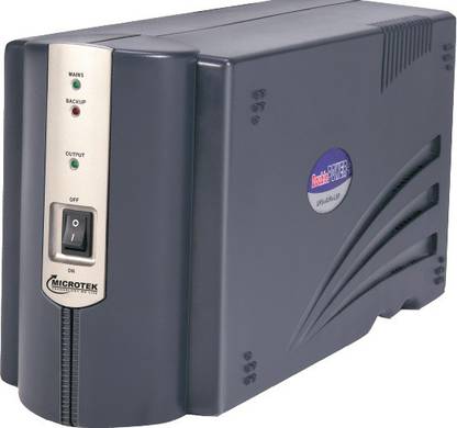 Microtek MDP800+ 230 V Line-interactive Tower Model UPS with Overload Protection with Digital Display 3 Outlet Plugs