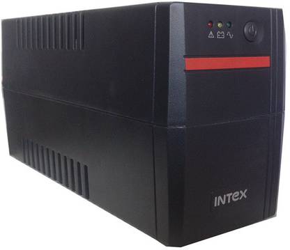 Intex Omega 725 120 V Line-interactive Tower Model UPS with Overload Protection 3 Outlet Plugs