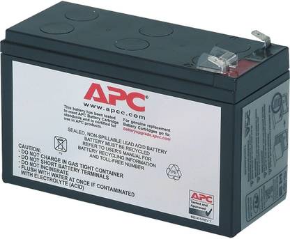 APC RBC17 12 V Offline/Standby Tower Model UPS 0 Outlet Plugs