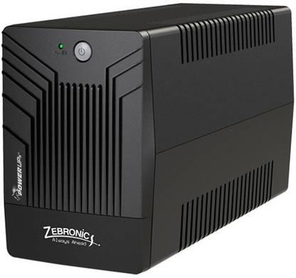 ZEBRONICS MLS750 220 V Offline/Standby Rack-mount Model UPS with Overload Protection 3 Outlet Plugs