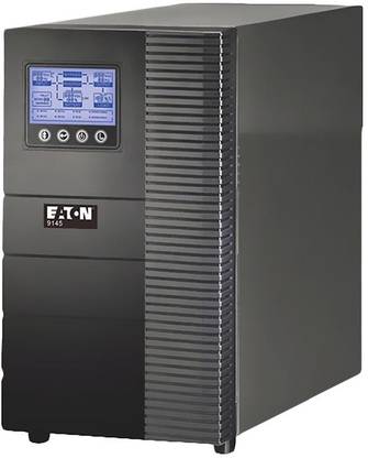Eaton EATON-3KVA Online UPS with Long Backup 220 V Online/double-conversion Tower Model UPS with Overload Protection with Digital Display 4 Outlet Plugs