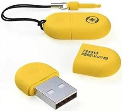 Microstacks 360 VER 2 Portable Mini USB Wifi Wireless + Router Adapter (2IN1) USB Adapter