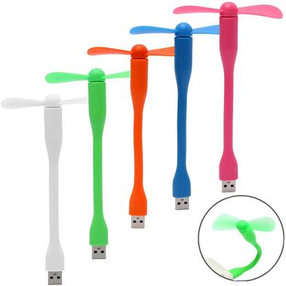 AKIRA Karbonn Titanium Mach One Plus COMBO OF 5 USB FAN FOR Karbonn Titanium Mach One Plus USB Fan