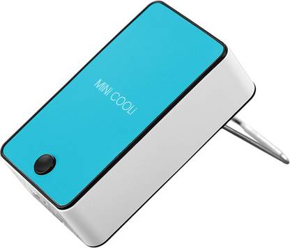 Dizionario Air Handy Cooler Rechargeable mini AC Blue Laptop Accessory