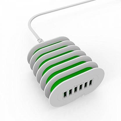 Axcess A6702 LDNIO 7A 6 Port USB Desktop Rapid Charger Intelligent USB Charger USB Hub