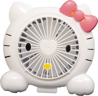 Montez Portable Hello Kitty Rechargeable hk-876 USB Fan