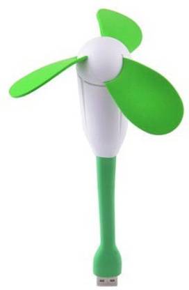 vrct Vr515 Memore Memore USB Fan For LAptop/ Desktop/ Powerbank Multiple Colors. Black/ Orange/ Green/ Blue/ White/ Pink. (3 Fan Wings Blades) Colors may vary USB Fan
