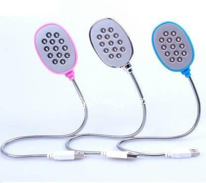 Techvik Pack of 3 Pcs USB Powered Bright Light For Laptop Desktop PC Notebook 13 Led Light