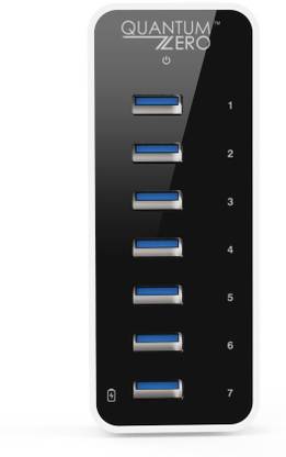 QuantumZERO USB 3.1 Hub 7-Port 36W Powered QZ-HB08 USB Hub