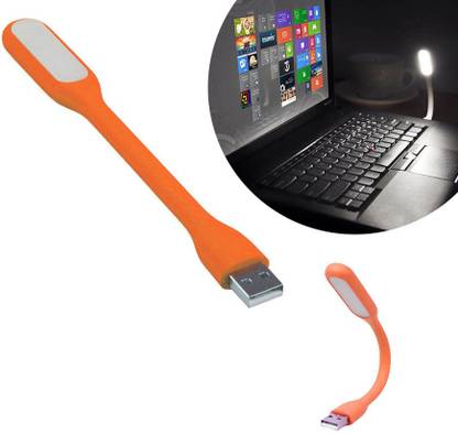 SBBT Orange USB LED Light Flexible Portable For Keyboard Laptop Pc Notebook and Power Bank LED_ORG Led Light