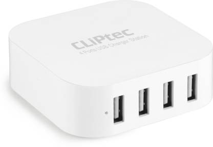 CLiPtec 30 W 1 A Multiport Mobile Charger with Detachable Cable