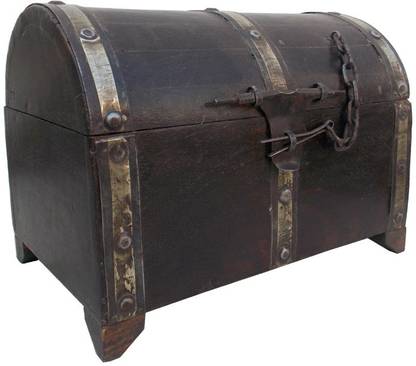 Indune Antique Style Hardware Vintage Jewellery Box Vanity Box