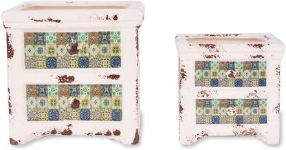 scrafts Drawer Shape - Abstract Ceramic Vase