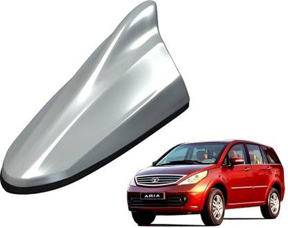 AuTO ADDiCT Premium Make Car Silver Shark Fin Replacement Signal Receiver AA39 Tata Aria Hidden Vehicle Antenna