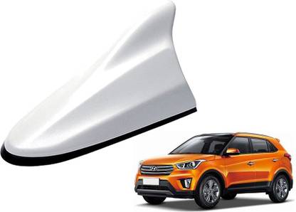 AuTO ADDiCT Premium Make Car White Shark Fin Replacement Signal Receiver AA152 Hyundai Creta Hidden Vehicle Antenna