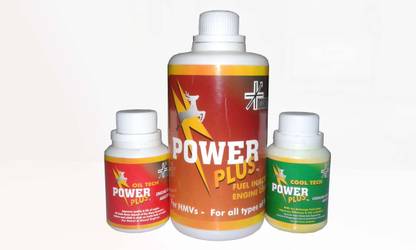 Power Plus HMVs+Oil tech+Cool tech Engine Cleaner
