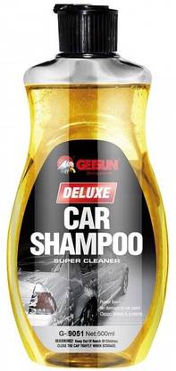 GETSUN Auto Deluxe Shampoo - Super Cleaner - Power Foam Car Washing Liquid - With Lemon Fragrance - G-9051 Liquid Vehicle Glass Cleaner