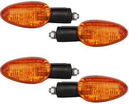 AutoSoul Front, Rear Incandescent Indicator Light for Royal Enfield 500