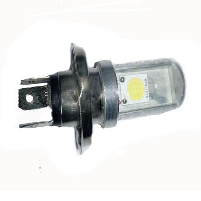 DRESSROSA H4-Upper-Dipper-White03 Headlight Motorbike LED for Bajaj (12 V, 9 W)