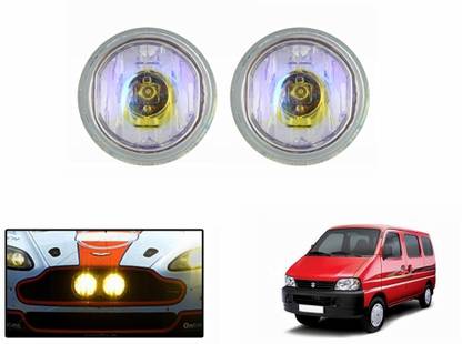 DLAA 168 ROUND High Power Aux Lights Yellow-Maruti Eeco Headlight Car Halogen for Maruti Suzuki (12 V, 35 W)
