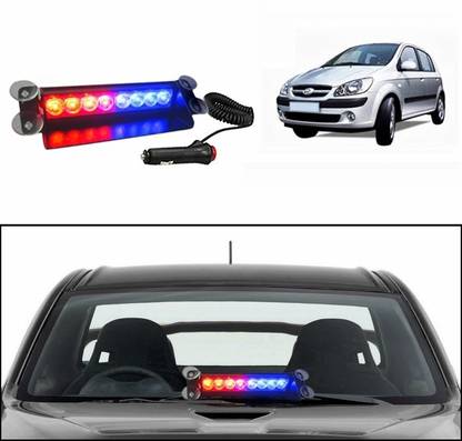 Speedwav Police Style Flashing Lights-Hyundai Getz Prime Headlight Car LED for Hyundai (12 V, 35 W)