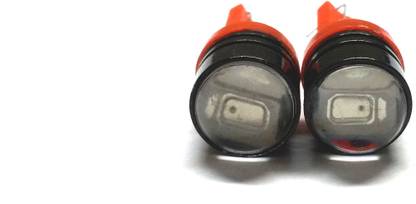 Bikers World Ultra Bright Red 2 Smd T10 Base Led Parking Licence Plate Light Bulb Parking Light Car, Van, Motorbike LED (12 V, 3 W)
