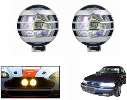 DLAA 994 ROUND High Power Aux Lights Yellow-Daewoo Cielo Headlight Car Halogen for Daewoo (12 V, 35 W)