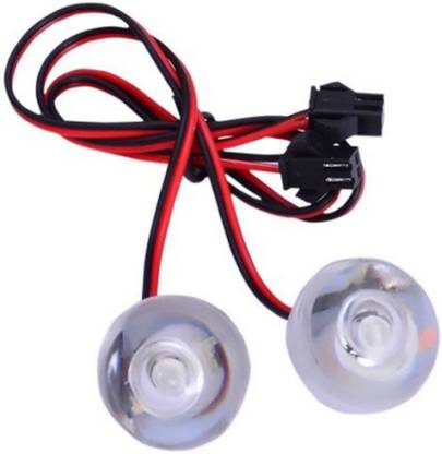 DRESSROSA Small Strobe Light For Hero HF Brake Light Motorbike LED for Hero (9 V, 35 W)