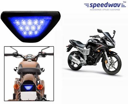 Speedwav Blue 12 Brake Light with Flasher - Yamaha Fazer Headlight Motorbike LED for Yamaha (12 V, 5 W)