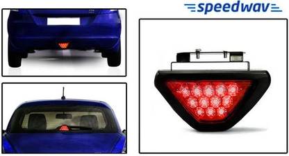 Speedwav Red 12 Brake Light with Flasher - Chevrolet Otra Brake Light Car LED for Universal for Car (12 V, 35 W)