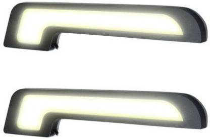 ACCESSOREEZ COB L-Shape Daytime DRL Lights White For FORD FIESTA OLD Headlight Car LED for Ford (12 V, 35 W)