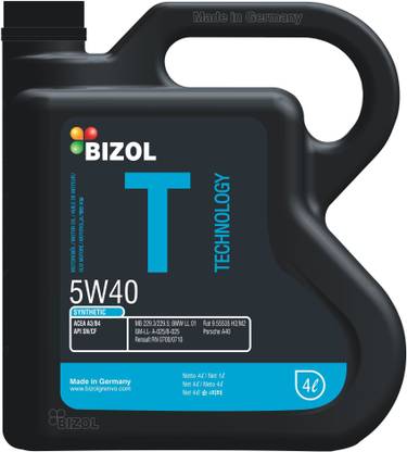 Bizol Grenvo 5w40 Technology Synthetic Blend Engine Oil
