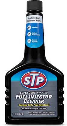 STP 202245W Super Concentrated Fuel Injector Cleaner High-Mileage Engine Oil