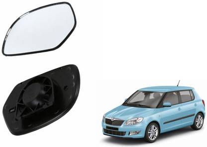 Speedwav Manual Rear View Mirror For Skoda Fabia