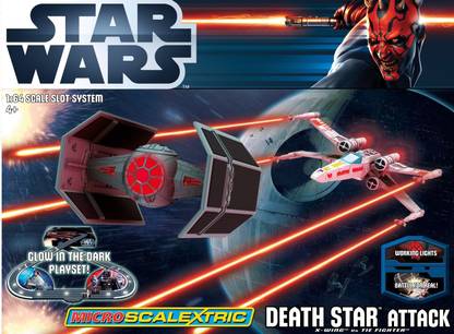 FUNSKOOL Micro Scalextric G1084 Star Wars Death Star Attack 1:64 Scale Race Set