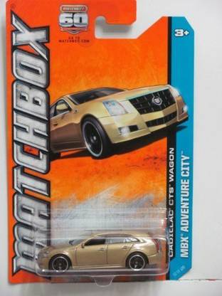 MATTEL Matchbox Mbx Adventure City Cadillac Cts Wagon Gold 52