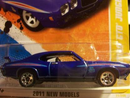 HOT WHEELS 2011 '' '70 Pontiac Gto Judge" Hw Premiere '11 11 Of 50