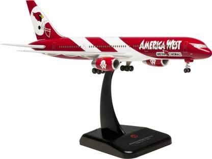 Hogan Wings Amercian West Airlines, Boeing 757-200, Scale 1:200 (with Landing Gear)