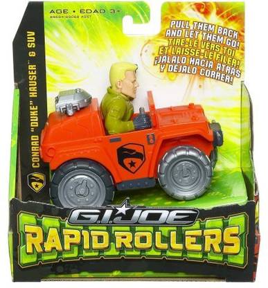 G.I. Joe Movie Rapid Rollers Duke In 4 X 4