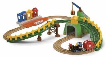 FISHER-PRICE GeoTrax Timbertown Railway with Push Train