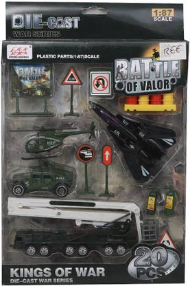 WISHKEY Die Cast Battle of Valour War Series set