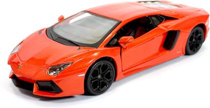 Maisto Lamborghini Aventador Red LP 700-4 1:24 By Maisto Diecast Scale Model Card