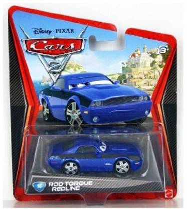 MATTEL Disney Pixar Cars 2 Movie Rod Torque Redline