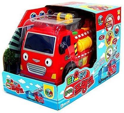Tayo The Little Bus Tayo Talking Frank ( Fire Truck ) - Friction Powered Car