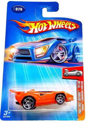 HOT WHEELS 2004 079 First Editions 'TOONED LAMBORGHINI COUNTACH